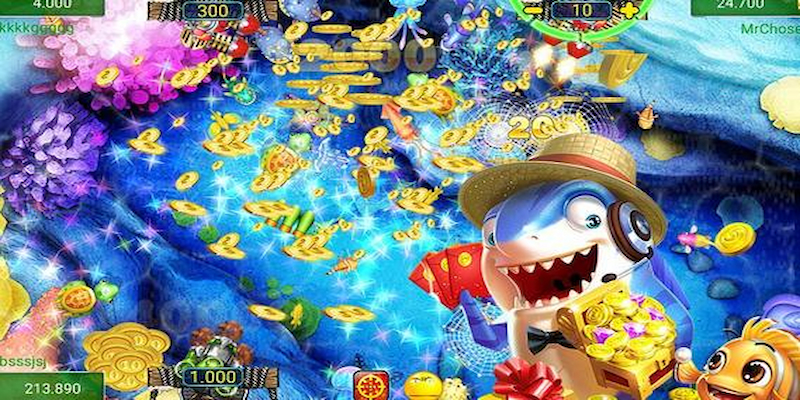 Đồ họa của game bắn cá online thì rất đẹp